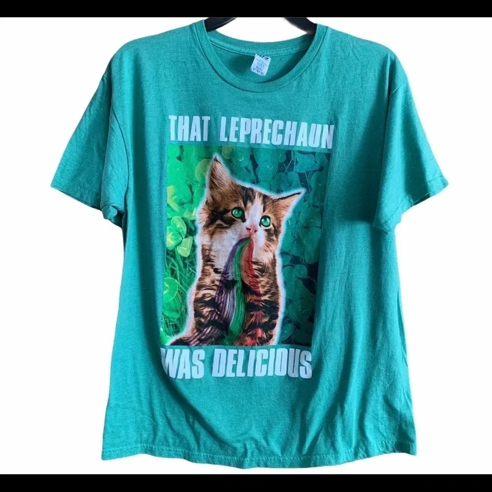 That Leprechaun Was Delicious Graphic T-shirt